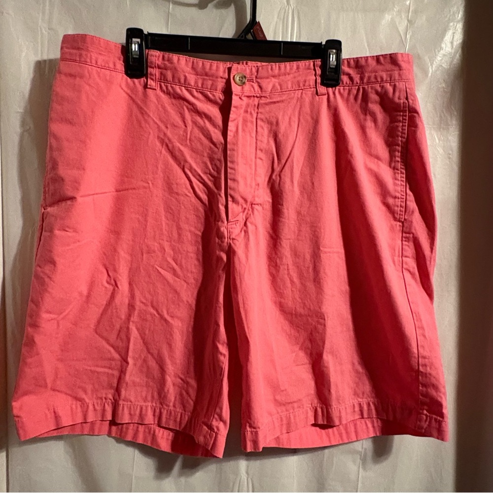 Vineyard Vines Club Short Mens 38 Pink 100% Cotton Light Casual Summer Shorts